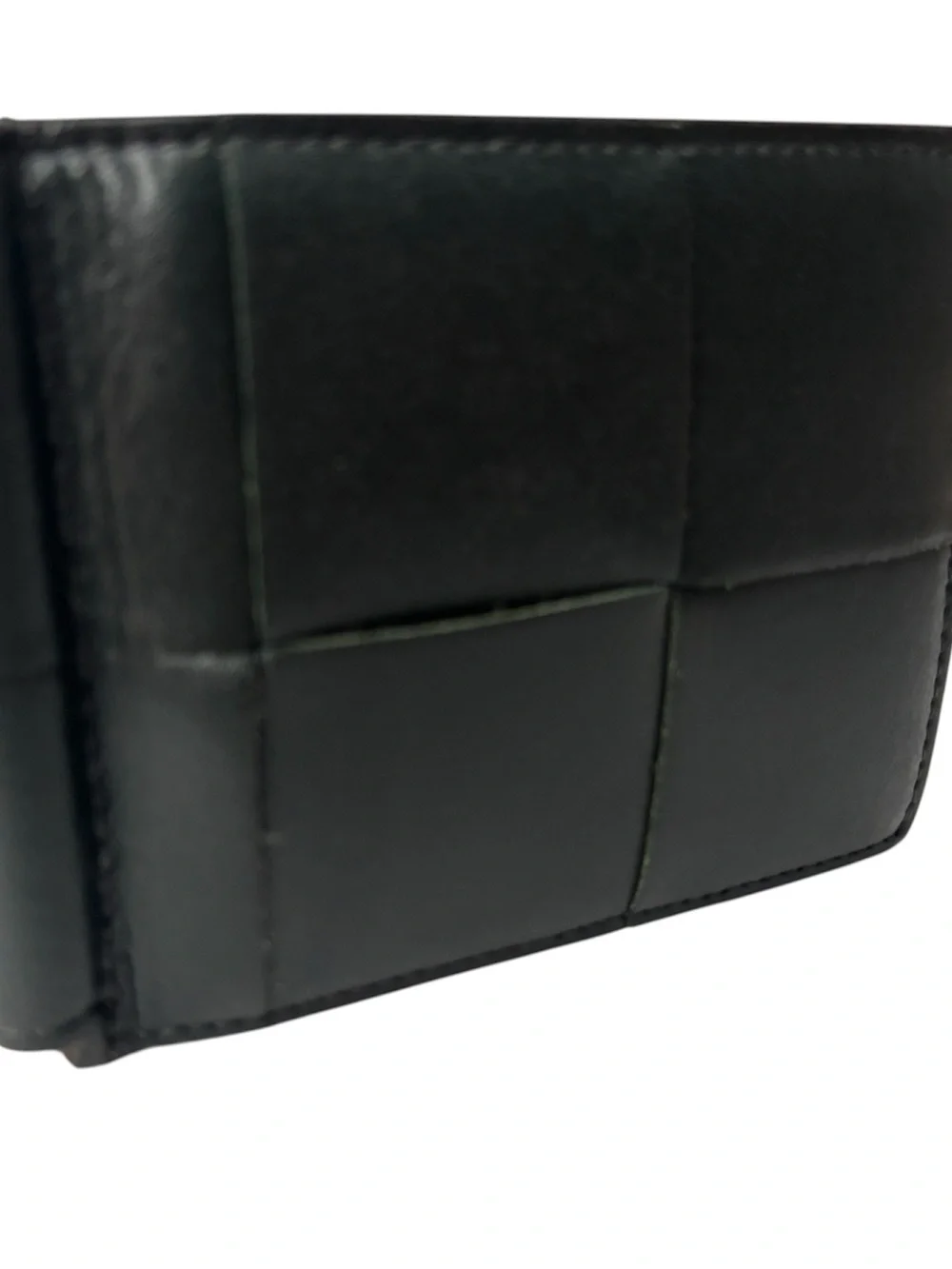 BOTTEGA VENETA Intrecciato Bill Clip leather wallet